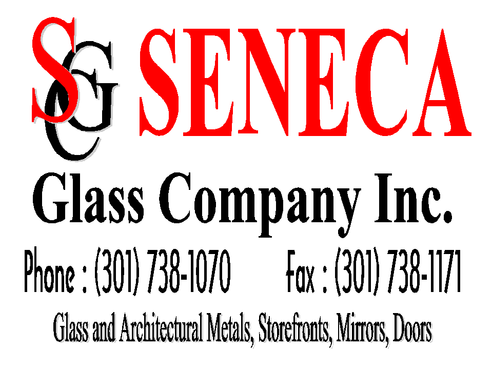 Glass Company Maryland. Seneca Glass Co., Inc. Storefronts, doors, mirrors